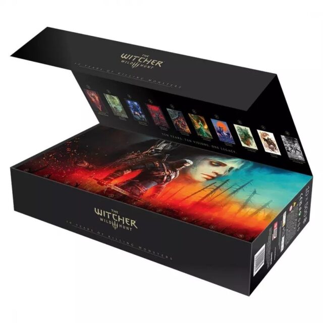 Puzzle Good Loot Premium - The Witcher 3: Wild Hunt - 10th Anniversary Puzzle Collection 10x 500 pc(s) - imagine 2