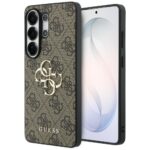 Case Guess 4G Big Metal Logo for Samsung  Galaxy S26 Ultra brown - imagine 2