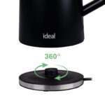 IDEAL Kettle 1.7 l  steel body  power 1500 W  black - imagine 7
