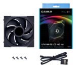 Wireless Fan Lian Li UNI FAN TL LCD  ARGB  PWM - imagine 4