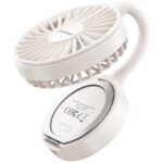 Hand fan USAMS LiFE LU02 white - imagine 4