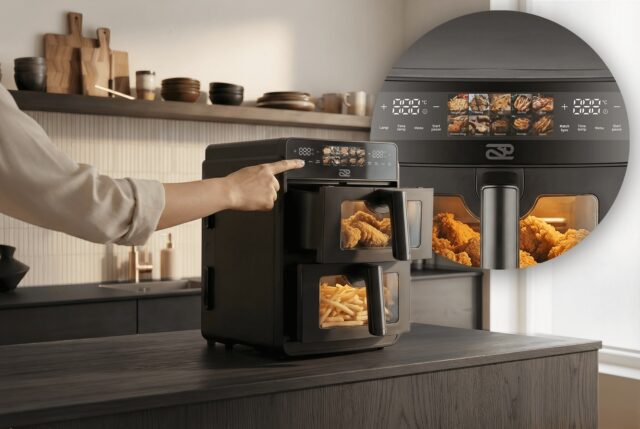 PROMIS Double vertical fat-free fryer 10 l - imagine 9