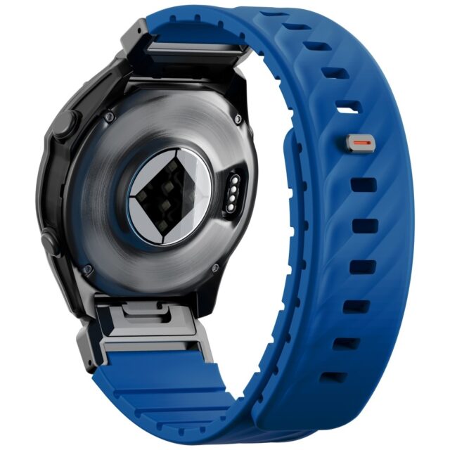 UNIQ Fluo Strap for Garmin 22mm Blue - imagine 3