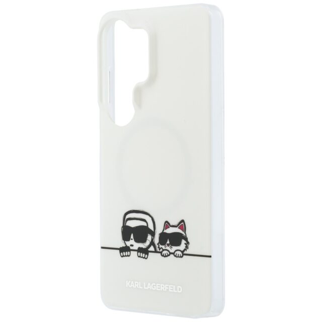 Case Karl Lagerfeld IML Peekaboo         Karl&Choupette MagSafe for Samsung Galaxy S26 Ultra transpa - imagine 7