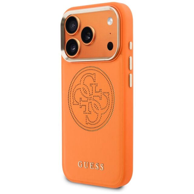 Case Guess Perforated 4G MagSafe for      iPhone 17 Pro Max orange - imagine 3