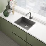 TAP LINA L PULL OUT NOZZLE HP STONE GREY - imagine 3