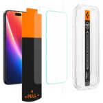 Spigen Glas.Tr Camera EZ FIT Pro HD Tempered Glass for Apple iPhone 17 Pro / 17 / 16 Pro 1pc - imagine 3