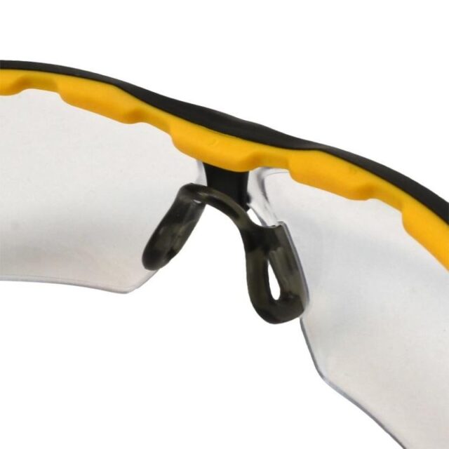 DeWalt Renovator Clear DPG108 Safety glasses frameless with upper protection transparent - imagine 5