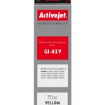 Activejet AC-G41Y Ink bottle for Canon printers  Replacement for Canon GI-41Y 4545C001; Supreme; 70 ml; yellow