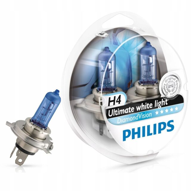 PHILIPS DIAMONDVISION H4 12 V 60/55 W, 2 SZT. - imagine 4