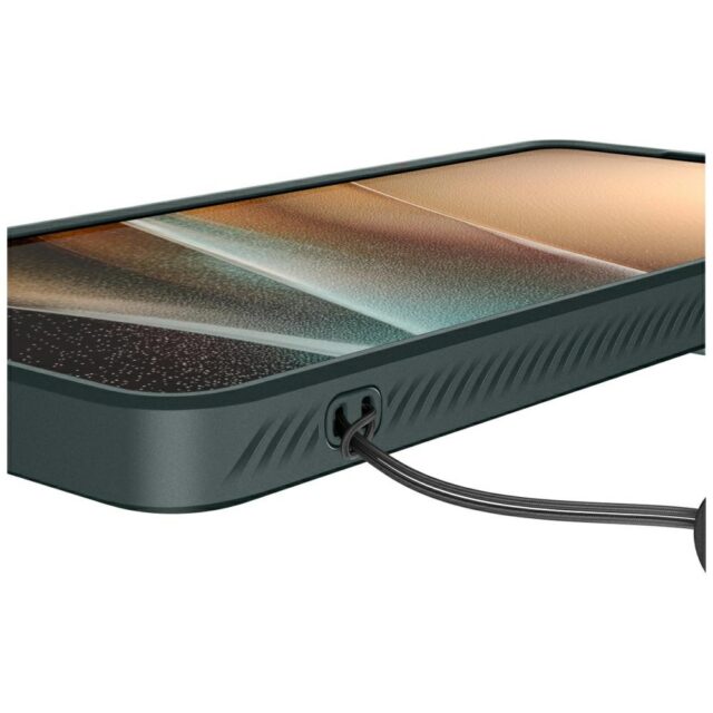 Etui Spigen Optik Armor do Samsung        Galaxy S26 Ultra abyss green - imagine 8