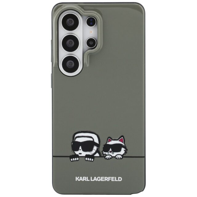 Case Karl Lagerfeld IML Peekaboo         Karl&Choupette MagSafe for Samsung Galaxy S26 Ultra black - imagine 4