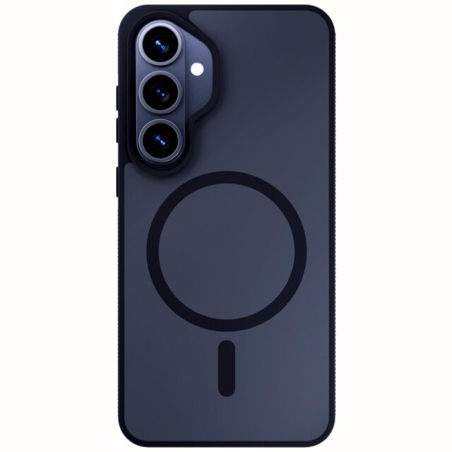 Etui 3MK Smoke MagCase do Samsung Galaxy S26+ czarny - imagine 3