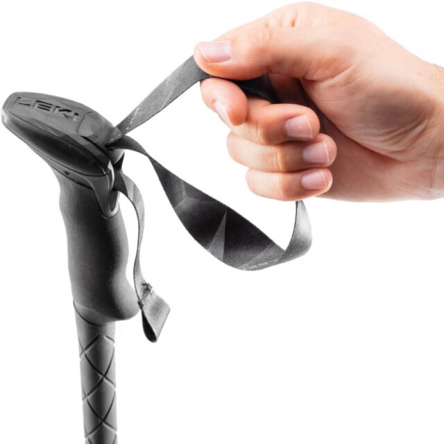 Kije trekkingowe LEKI MAKALU FX TA  110-130cm czarno-zielone - imagine 2