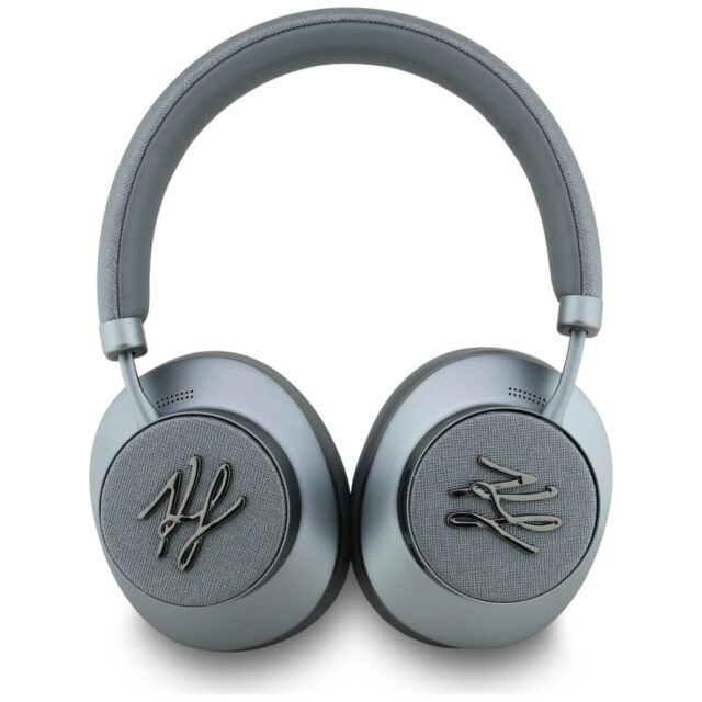 Headphones Karl Lagerfeld Grained Initials Bluetooth ANC gray - imagine 4