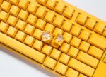 Ducky One 3 TKL keyboard Gaming USB QWERTY English Yellow - imagine 5