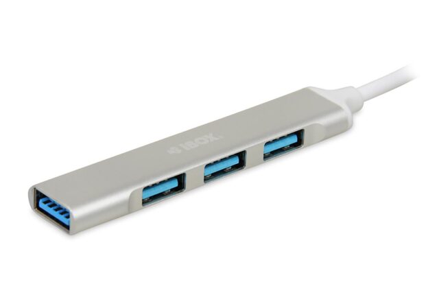 iBOX USB HUB  1x USB 3.0 + 3x USB 2.0 - imagine 2
