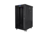 Lanberg FF01-6822-12BL rack cabinet 22U Freestanding rack Black