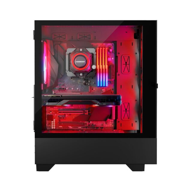 MODECOM SIROCO ARGB Flow MIDI USB 3.0 X 2 CYPE-C computer case - imagine 8