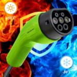 Qoltec 52472 electric vehicle charging cable Black Type 2 5 m - imagine 5