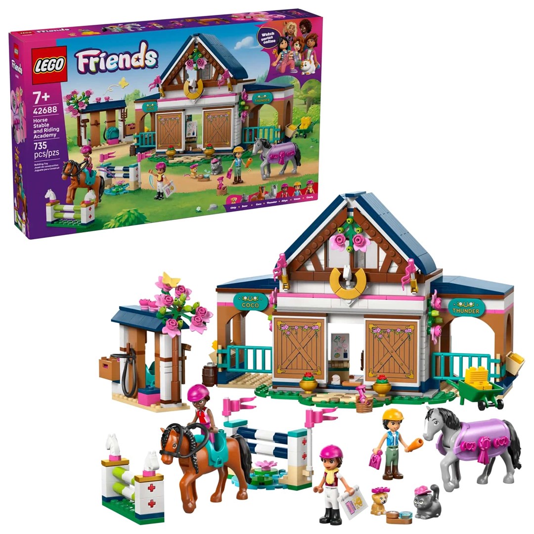 cps-8c4086407a054475f70b7ddd482d67c9-2026-03-28-23-01-36 LEGO FRIENDS 42688 Horse Stable and Riding Academy - imagine 1