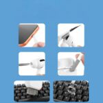 Multifunctional cleaning set 4smarts 10in1 for phones and devices white - imagine 7