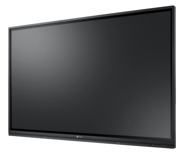 AG Neovo IFP-6503 Interactive flat panel 163.8 cm (64.5 ) LCD 400 cd/m2 4K Ultra HD Black Touchscreen Built-in processor Android 9.0 - imagine 3