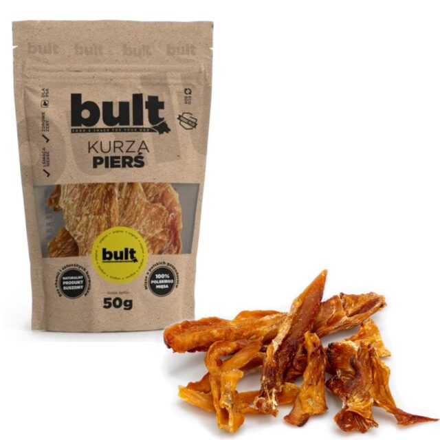 BULT Eko Chicken fillet - Dog treat - 50g - imagine 3