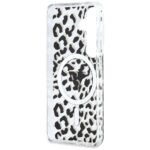 Case Guess IML Leopard Print Triangle    MagSafe for Samsung Galaxy S26 black - imagine 7