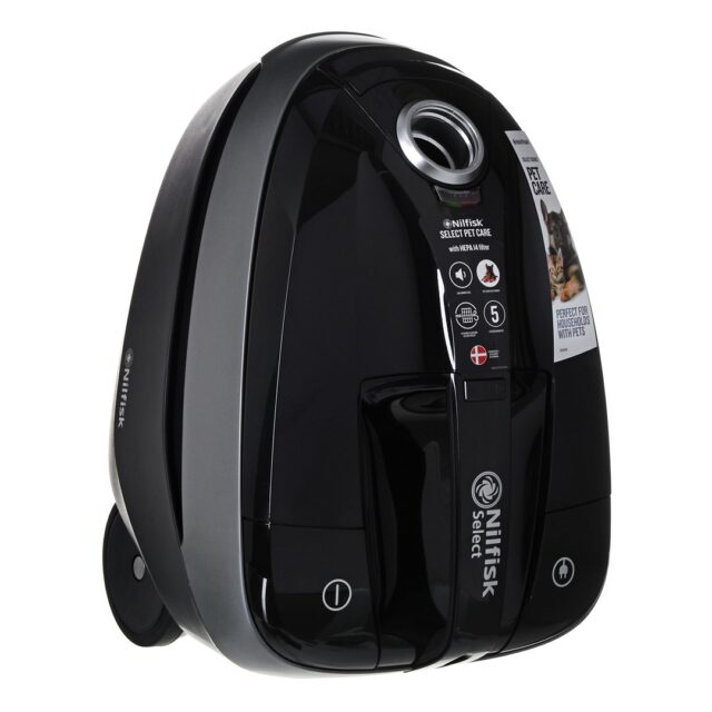 Nilfisk Select Pet Care Vacuum Cleaner Vacuum Cylinder 3.1 l 650 W Dust bag Black - imagine 3