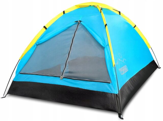 TOURIST TENT 2-PERSON ALPENAIR IGLO CAMPING WATERPROOF MOSQUITO NET - imagine 5