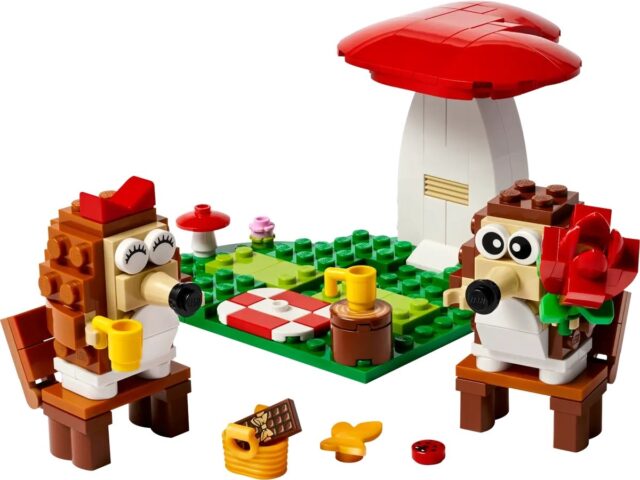 LEGO 40711 Hedgehog Picnic Date - imagine 3