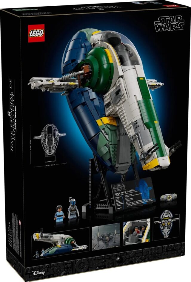 LEGO STAR WARS 75409 Jango Fett's Firespray-Class Starship - imagine 2