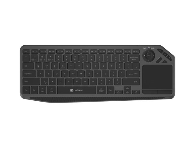 cps-8ceddb45038e90973a47f10cdad249c2-2026-03-31-04-54-27 NATEC WIRELESS KEYBOARD TURBOT 2 TV BT + 2.4GHZ - imagine 1