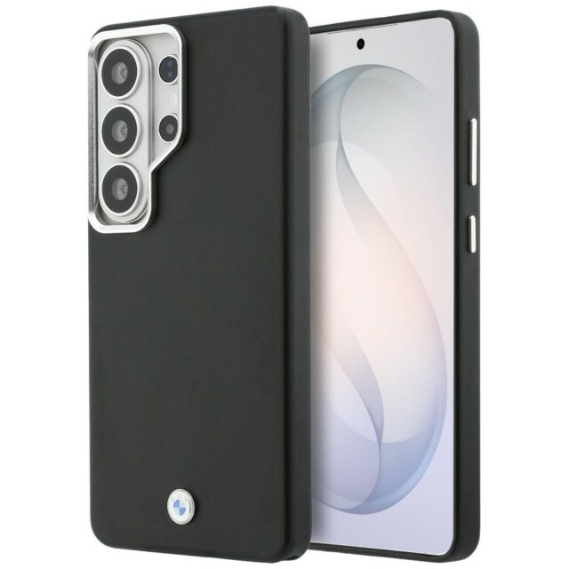 Case BMW Sign Metal Logo MagSafe for      Samsung Galaxy S26 Ultra black - imagine 2