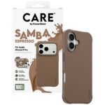 Case CARE by PanzerGlass Fashionable Samba MagSafe for iPhone 17 Pro espresso - imagine 4