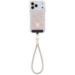 Zestaw portfel + hand strap Guess         triangle MagSafe różowy - imagine 2