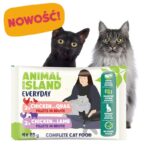 ANIMAL ISLAND kurczak/przepiórka/jagnięcina saszetki dla kota 4x85g - imagine 3