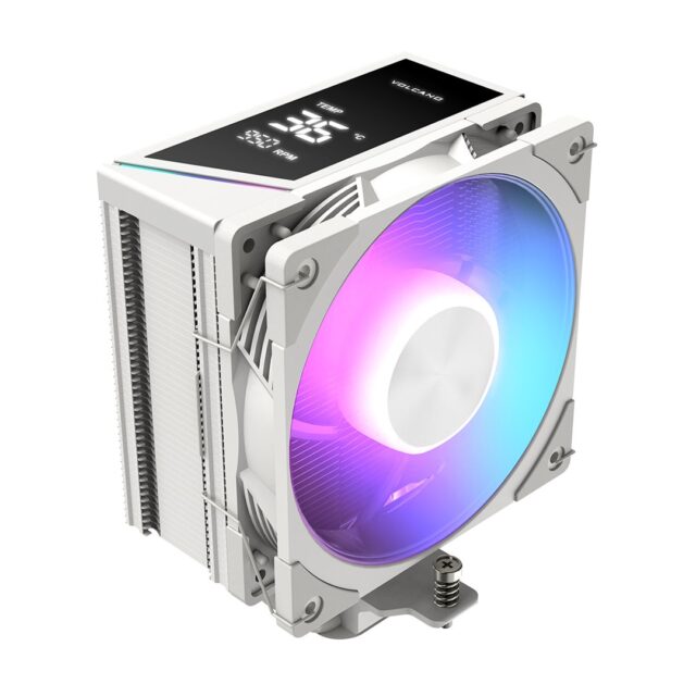 MODECOM CPU COOLER VOLCANO 0C T202 LCD ARGB WHITE - imagine 4