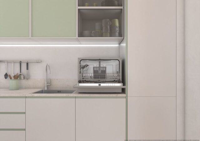 Candy RapidÓ CP 6E51LS Freestanding 6 place settings E - imagine 8