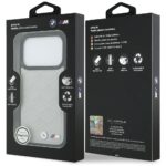 Case BMW M Shape Logo MagSafe for iPhone  17 Pro Max grey - imagine 8