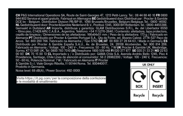 Braun 52-B1000S   Elektrorasierer - imagine 5