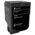 Lexmark 74C2HKE toner cartridge 1 pc(s) Original Black
