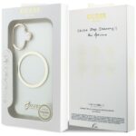 Case Guess IML Script Metal MagSafe for   iPhone 17 transparent - imagine 8