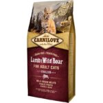 CARNILOVE Lamb & Wild Boar Sterilised - dry cat food - 6kg
