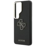 Case Guess Grained Big 4G Metal Logo for  Samsung Galaxy S26 Ultra black - imagine 7
