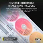 Corsair 4500X LX-R RGB Tempered Glass Mid-Tower  White Midi Tower - imagine 4