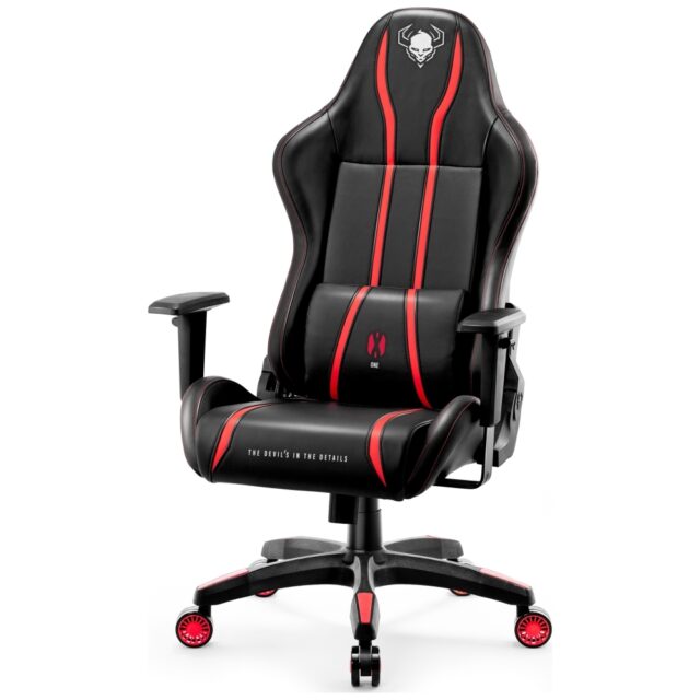 Gaming chair Diablo Chairs X-One 2.0 King Size black-red - imagine 3