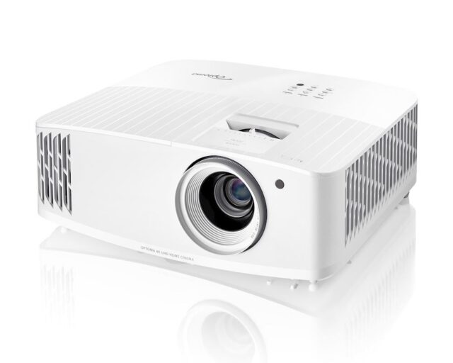 Optoma UHD38x data projector Standard throw projector 4000 ANSI lumens DLP 4K (4096x2400) 3D White - imagine 7