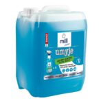 MILL CLEAN CLEANS 5 liters. A liquid cleaner for windows  mirrors  tiles  and countertops. It removes dust and grease stains without leaving streaks or smudges. The large 5-liter canister is ideal for cleaning companies  hotels  and offices. - imagine 2